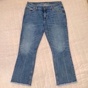 Old Navy Flare Mid Rise Blue Jeans